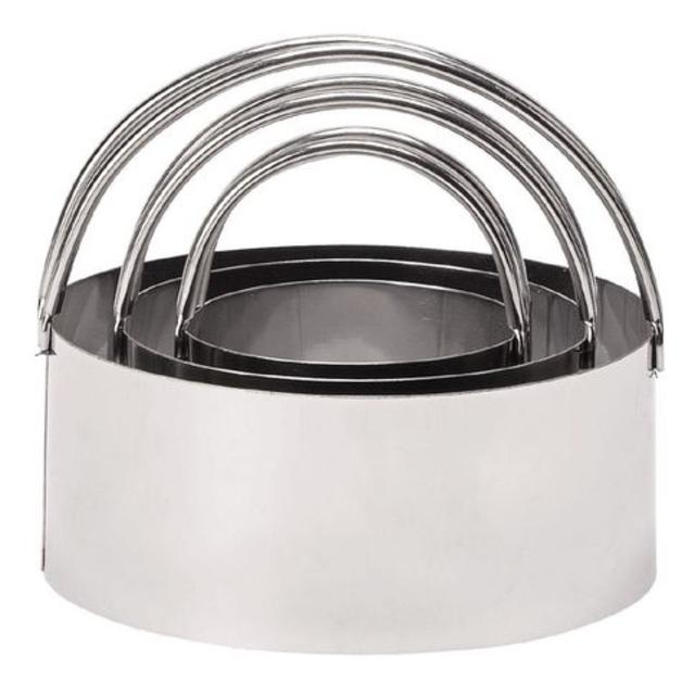 Living & Co Prep Cookie Cutters Set 3 Piece (warehouse/kmart)