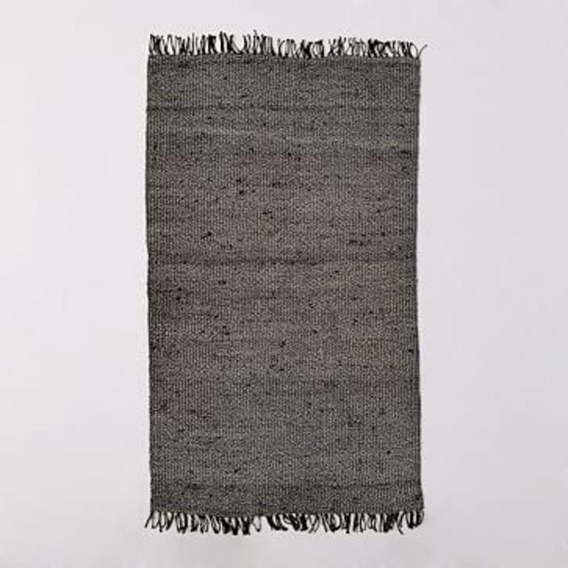 2.5x7 - Stonewash Jute Rug - Navy