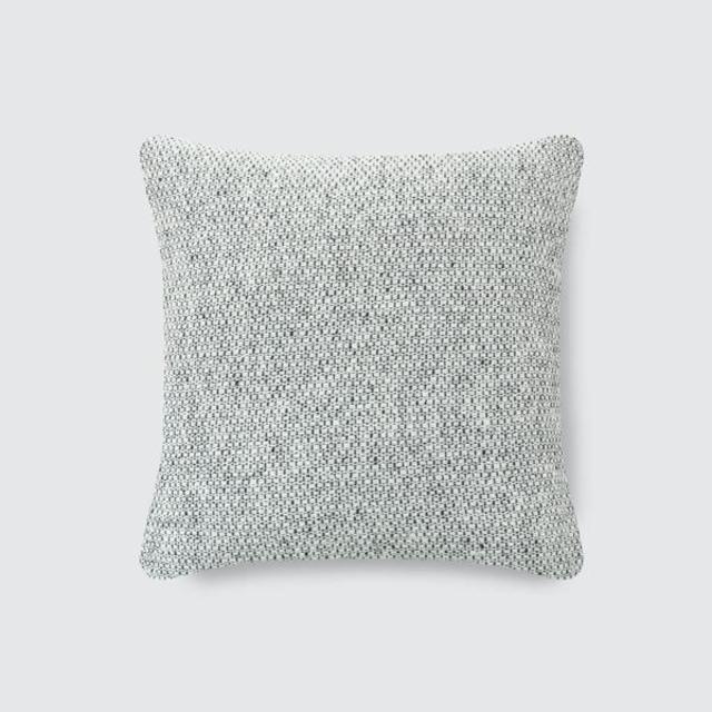 Irish Elder Tweed Pillow - Grey