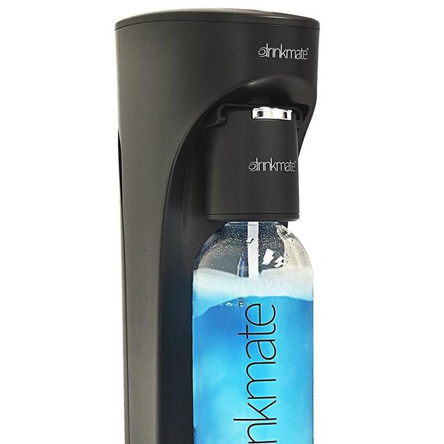 Drinkmate Beverage Carbonation Maker, Matte Black