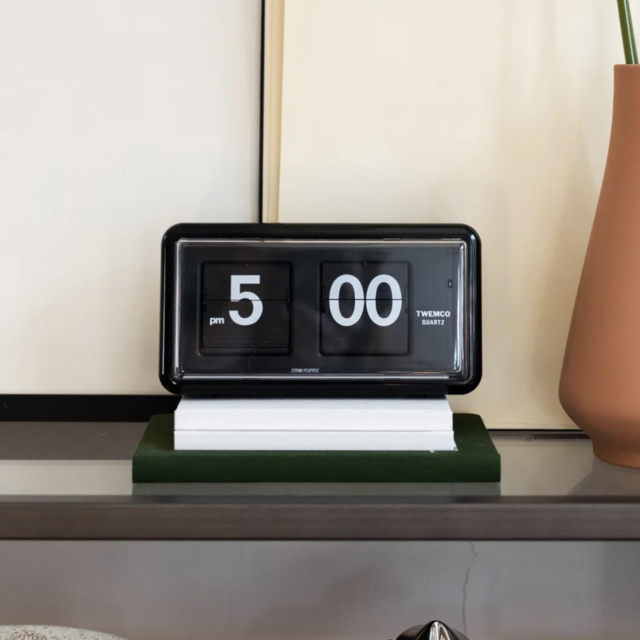 Mid-Century Flip Clock