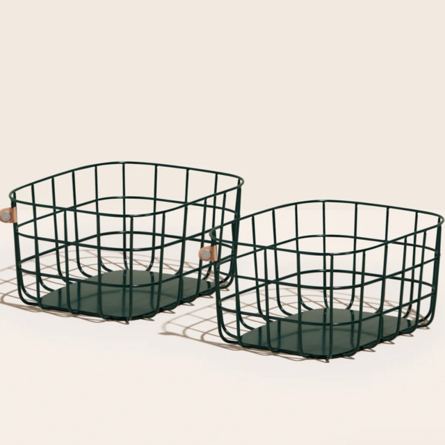 Medium Wire Baskets - Set of 2