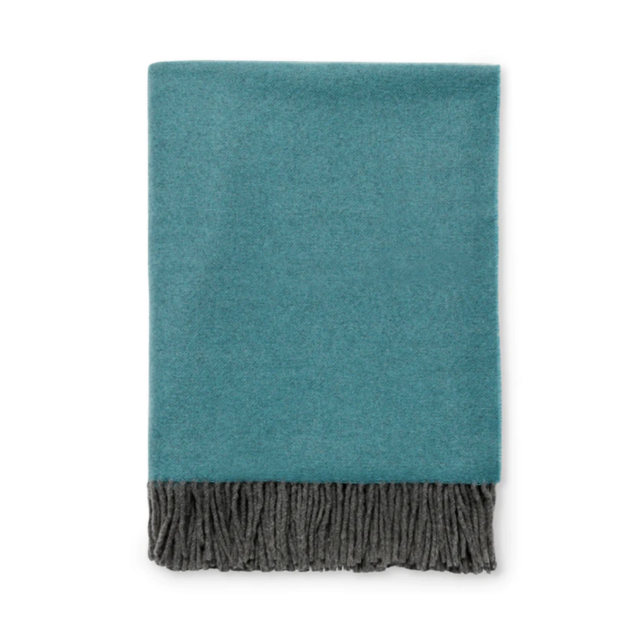 SFERRA Renna Throw - Teal