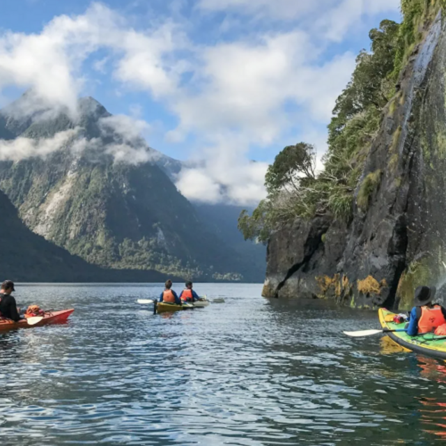 Guided Sea Kayaking in New Zealand