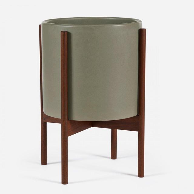 Case Study Ceramics® Large Cylinder with Stand- Ceramic Pebble