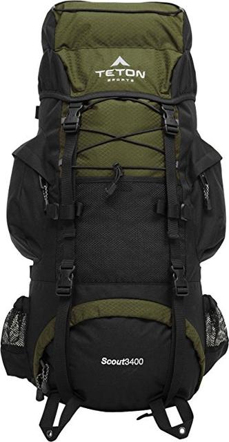 TETON Sports Scout 3400 Internal Frame Backpack; with a New Limited Edition Color; Free Rain Cover Included