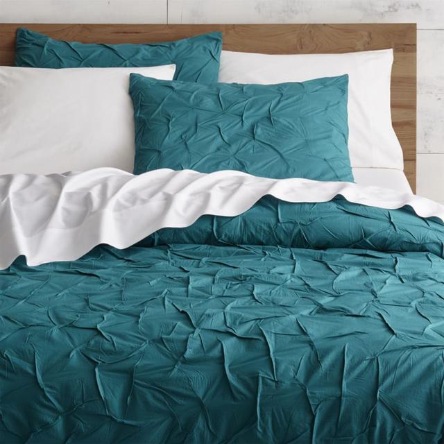 melyssa teal king duvet cover
