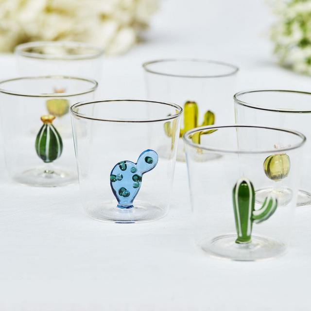 Margarita Cactus Glasses - Set