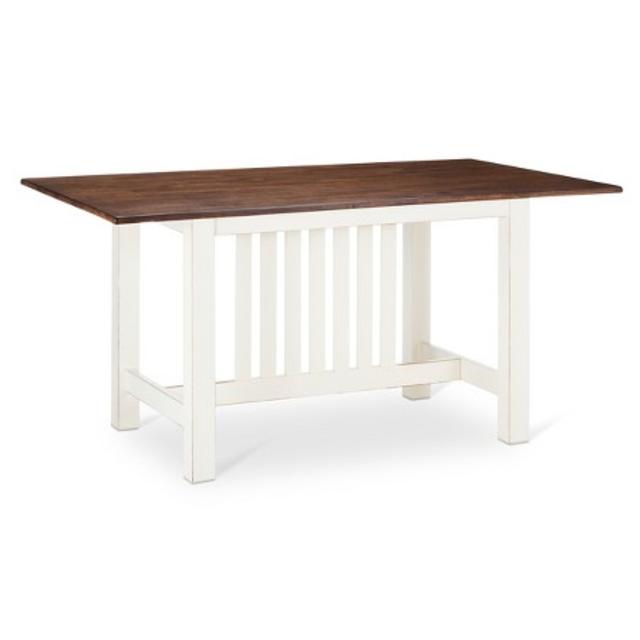 Davern Cottage 62" Dining Table - Off White