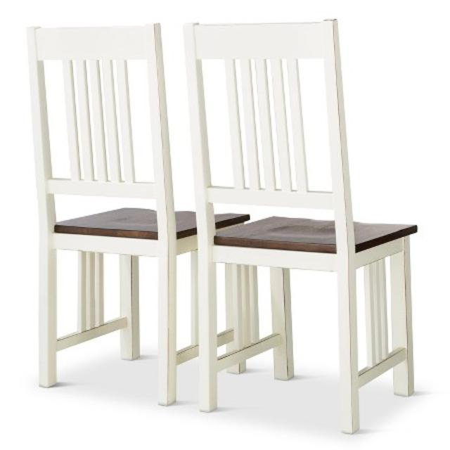 Davern Cottage Dining Chair - Off White (Set of 2)