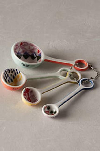 Handpainted Atoll Measuring Spoons