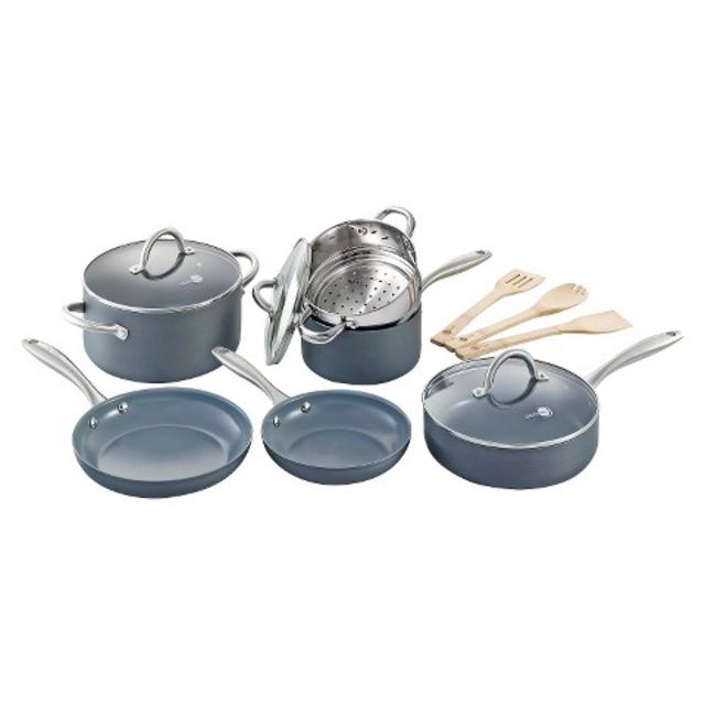 Green Pan 12 pc Lima Cookware Set