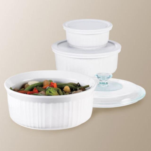 CorningWare® French White® 6-pc. Bakeware Set