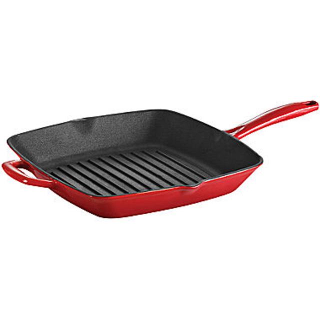 Tramontina® Gourmet 11" Enameled Cast Iron Grill Pan