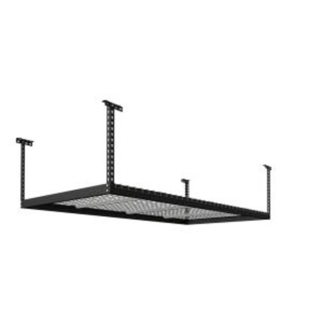 Performance 96 in. L x 48 in. W x 45 in. H Adjustable VersaRac Ceiling Storage Rack in Gray
