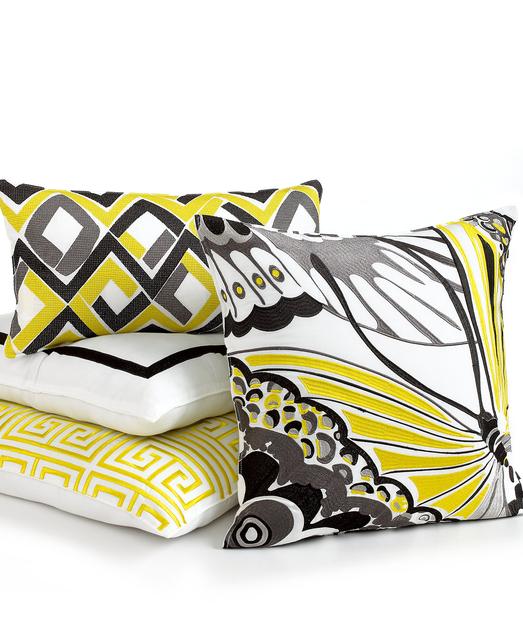 Black Border Pillow