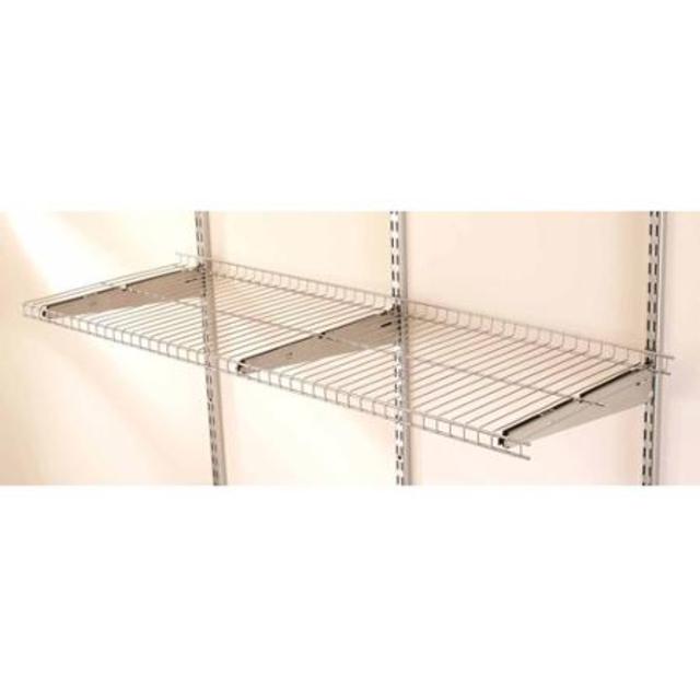 Rubbermaid Home Prod Dorfile FG5E2102SNCKL FastTrack 4' Wire Shelf