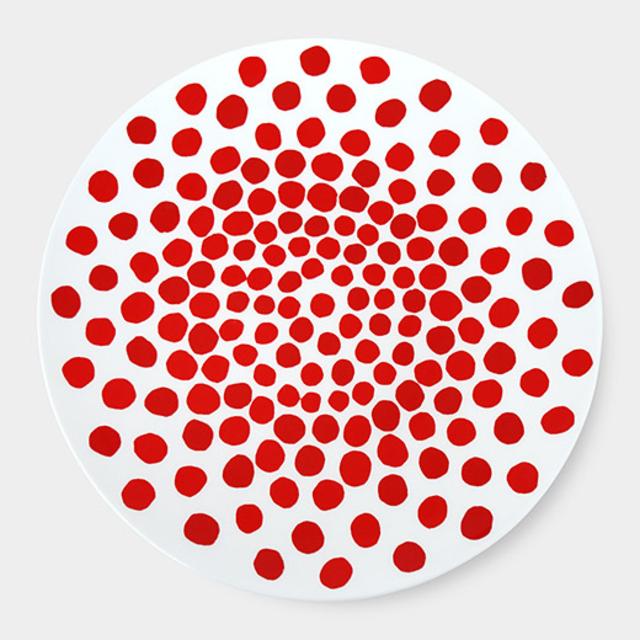 Louise Bourgeois: Red Dots Plate