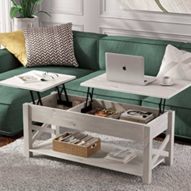 Coffee Table with Hidden Compartment
