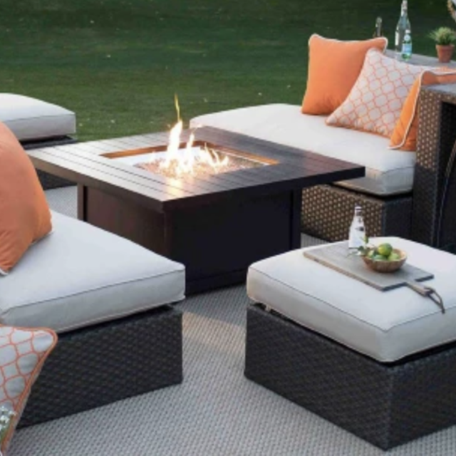 Deck Furniture & Fire Pit