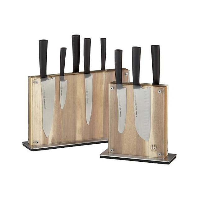 Schmidt Brothers ® Acacia Midtown Knife Block