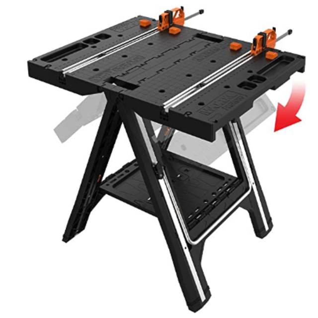 WORX WX051 Pegasus Folding Work Table & Sawhorse