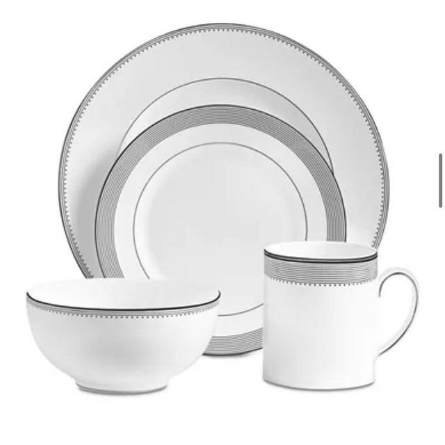 Dinnerware, Grosgrain 4-Pc. Place Setting