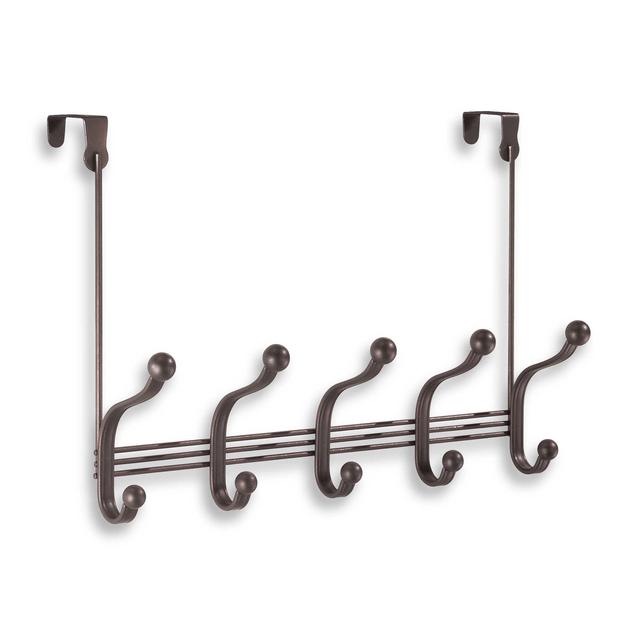 InterDesign® York Lyra Over-the-Door 5-Hook Rack
