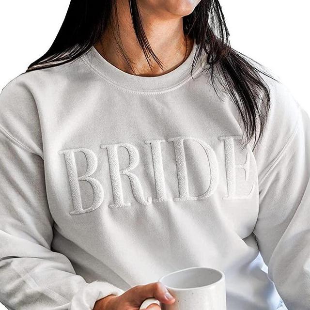 Bride Sweatshirt Mrs Sweatshirt - Custom Mrs Sweatshirt - New Mrs - Honeymoon Pajamas - Wedding Gift - Future Mrs. Gift