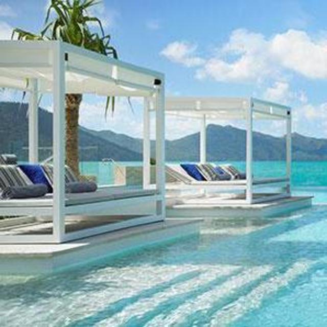 Poolside Cabana Rental on Hayman Island