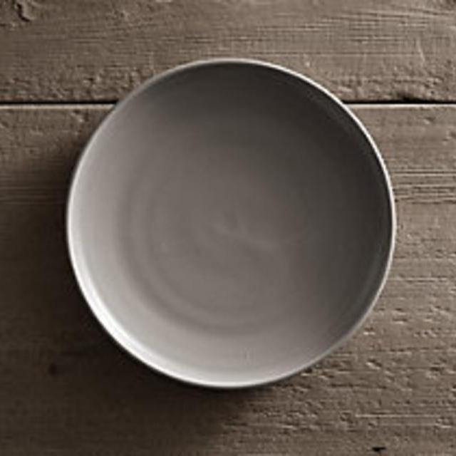 Wheeler Pottery Salad Plate in Grey
