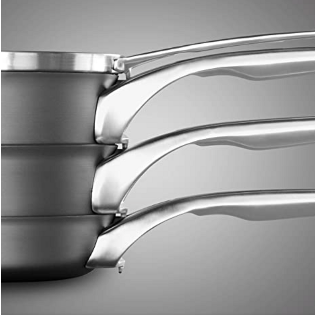 Calphalon Premier Space Saving Nonstick Fry Pan Set