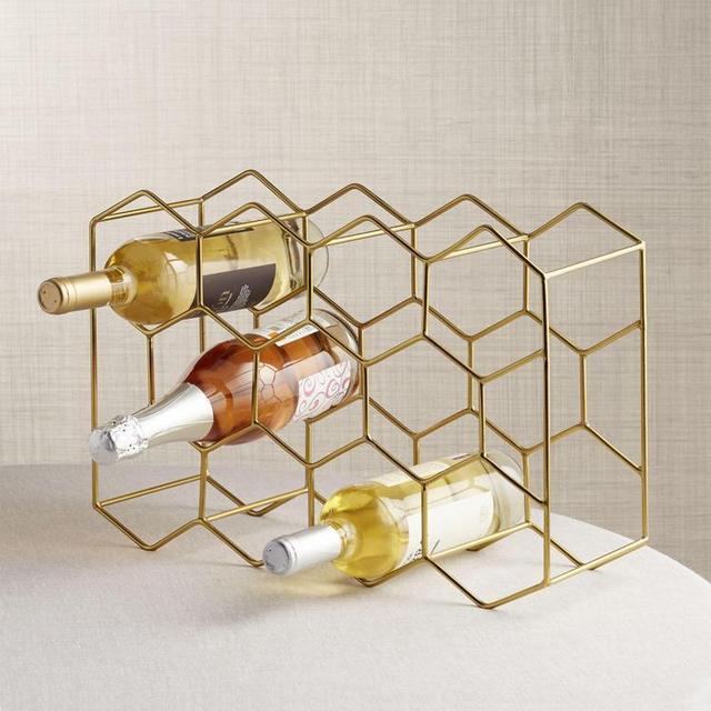 Crate And Barrel - 11-Bottle Wine Rack