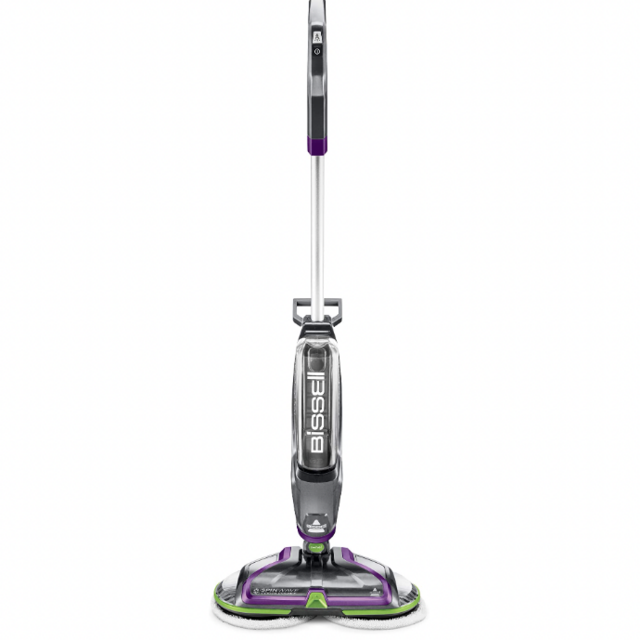 Add to yoBissell SpinWave Cordless PET Hard Floor Spin Mop, 23157, Voilet, Green, Silverur order