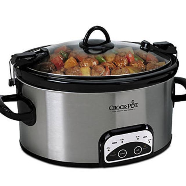 CrockPot 6-Qt. Programmable Cook & Carry Slow Cooker