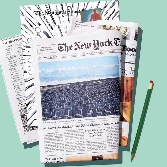Year Subscription to Sunday New York Times Home Delivery