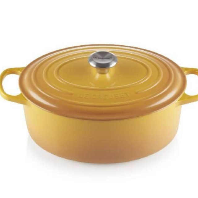 Cast Iron Oval Casserole