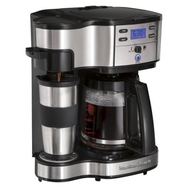Hamilton Beach Black 2-Way Brewer- 49980Z