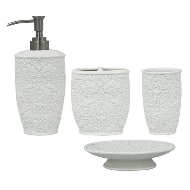 Jessica Simpson Lovely 4-piece Bath Accessory Set
