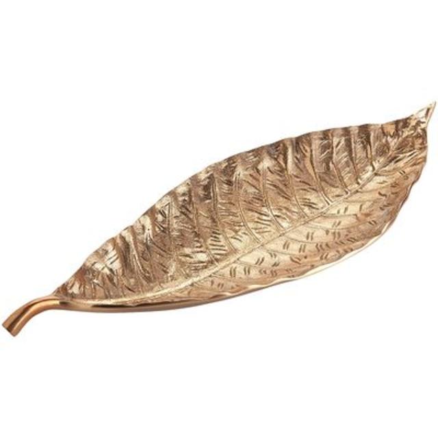 Leaf Serving Platter - Copper