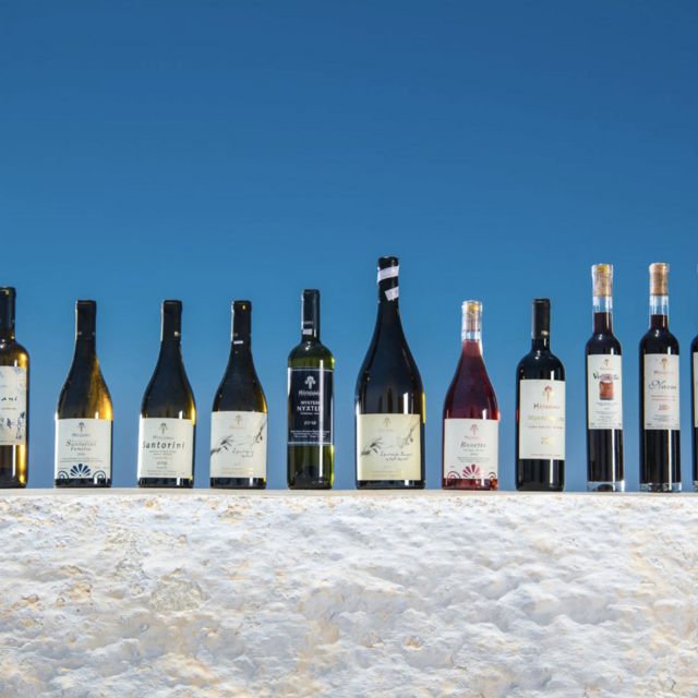 Hatzidakis Winery tasting & tour in Santorini