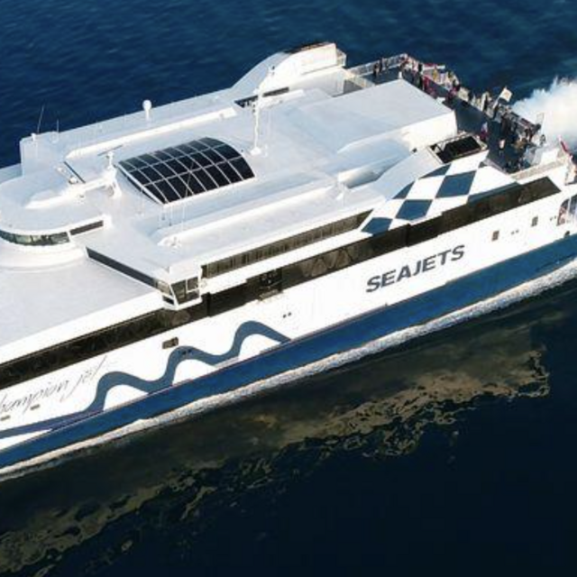 Ferry from Mykonos to Santorini