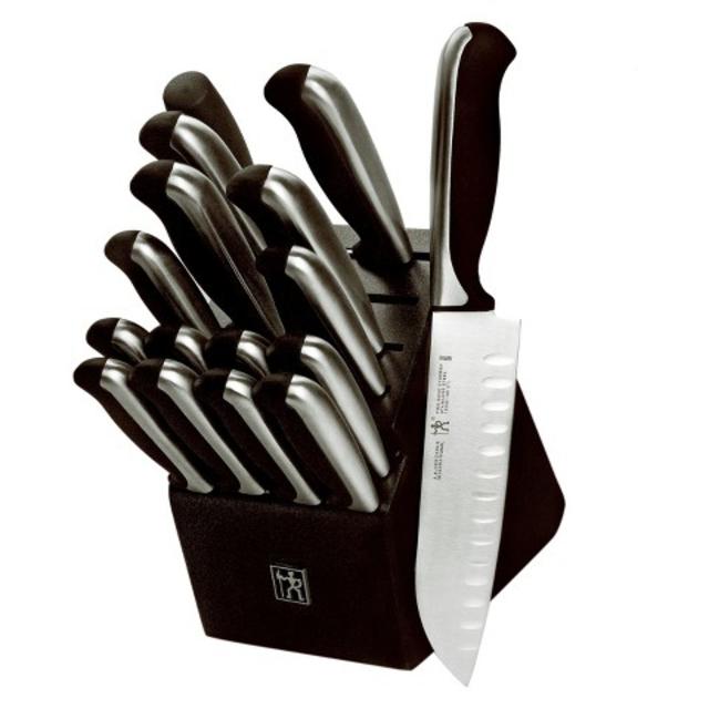 J.A. Henckels International Fine Edge Synergy 17 Piece Knife Block Set