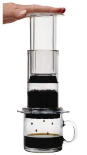 AeroPress Coffee and Espresso Maker with Bonus 350 Micro Filters