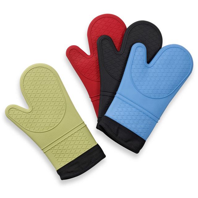 Silicone Quilted Oven Mitt