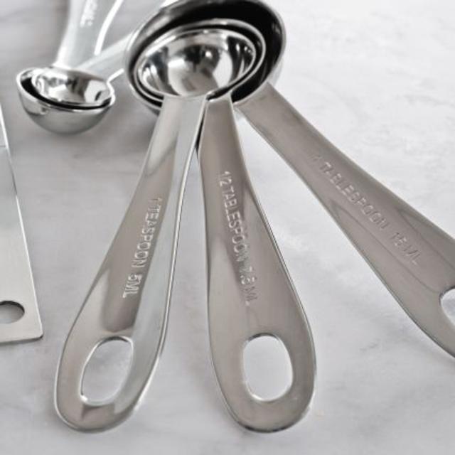 Sur La Table Stainless Steel Measuring Spoons