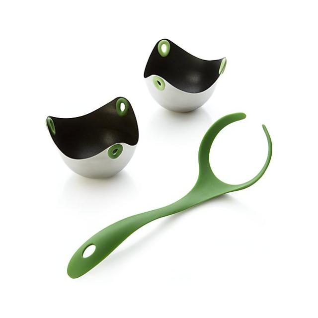 Non-stick Poach Pods With Lifter