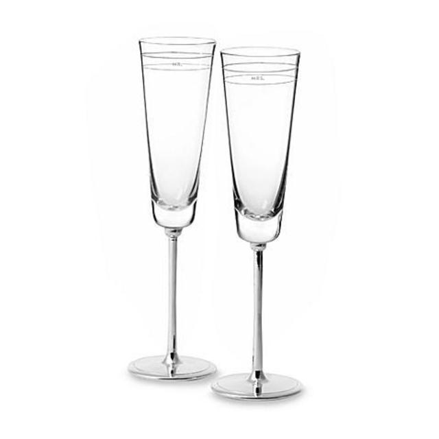 kate spade new york Darling Point Toasting Flutes (Set of 2)