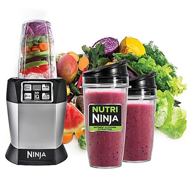 Nutri Ninja® 8-Piece Extractor Blender Set with Auto-iQ™