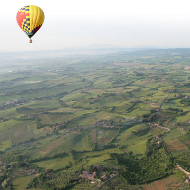 Hot Air Ballooning over Siena!